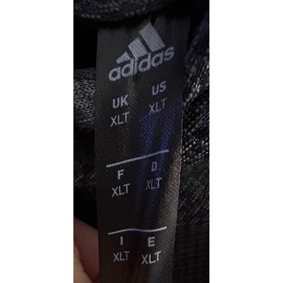 Adidas Men's Team Issue Badge of Sport‎ Hoodie Size XLT - Picture 7 of 9